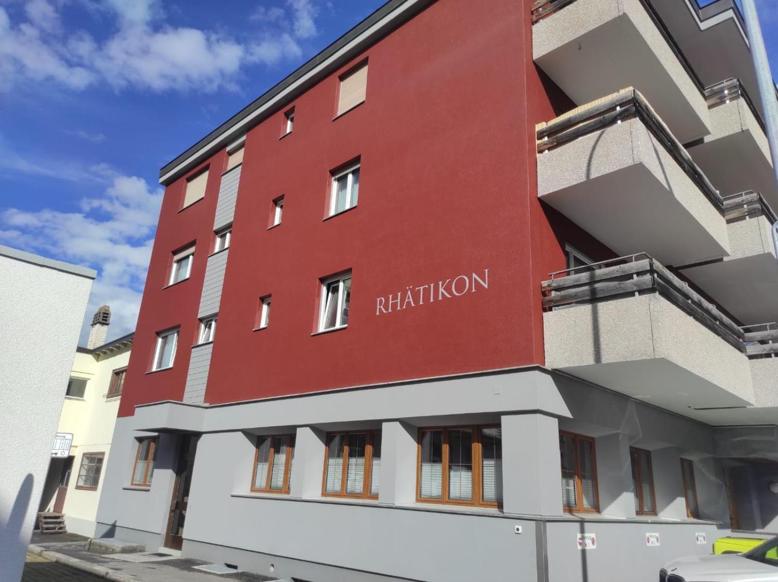 Appartement Haus Rhaetikon 1. Og, Links à Davos Extérieur photo